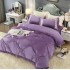 Set pat Luxury 4 Piese din Catifea CJ11