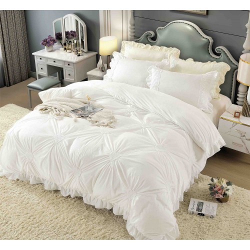 Set pat Luxury 4 Piese din Catifea CJ3