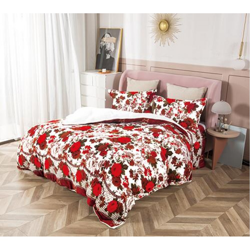 Lenjerie Cocolino cu Cearceaf Pilotă Îmblanit CRB7 LENJERII COCOLINO CU BLANITA