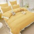 Lenjerie Bumbac Creponat, 6 Piese, Pat 2 Persoane CRJ6