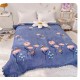Cuvertura de pat din Catifea COD: FLO01 Cuverturi catifea