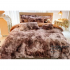 Lenjerie De Pat Pufoasa FLUFFY - MARO DEGRADE