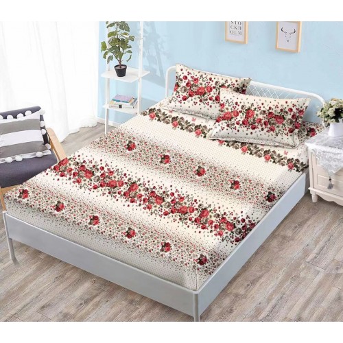 Husa de pat cu elastic COCOLINO+ 2 fete de perna 