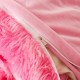 Lenjerie De Pat Pufoasa FLUFFY - Roz LENJERII COCOLINO FLUFFY