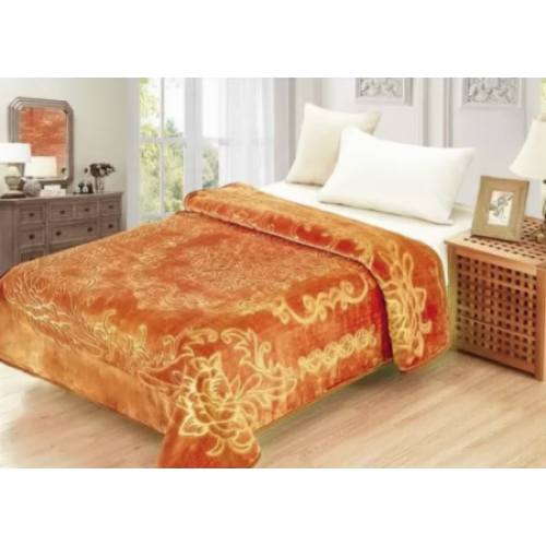 Patura groasa 200X240cm, culoare uni, gofrata MAM8