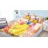 Set husa de pat dublu cu elastic si 2 fete de perna MM9