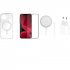 SET CADOU 4 IN 1 KIT INCARCATOR MAGSAFE COMPATIBIL CU IPHONE, HUSA MAGSAFE SI FOLIE DE STICLA SECURIZATA