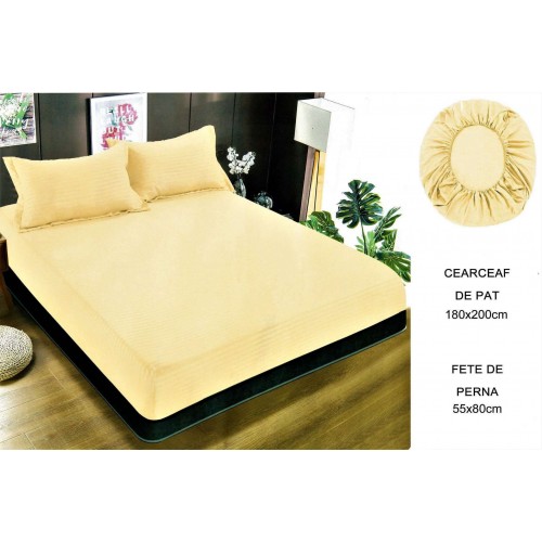 Husa de saltea din Damasc+2 fețe de pernă (întinsă 230x250 cm) S12