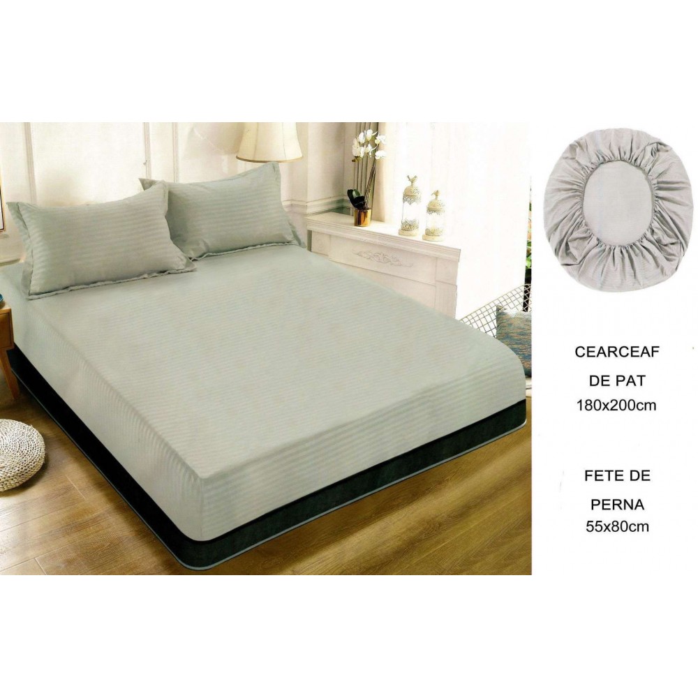 Husa de saltea din Damasc+2 fețe de pernă (întinsă 230x250 cm) S15 Huse damasc