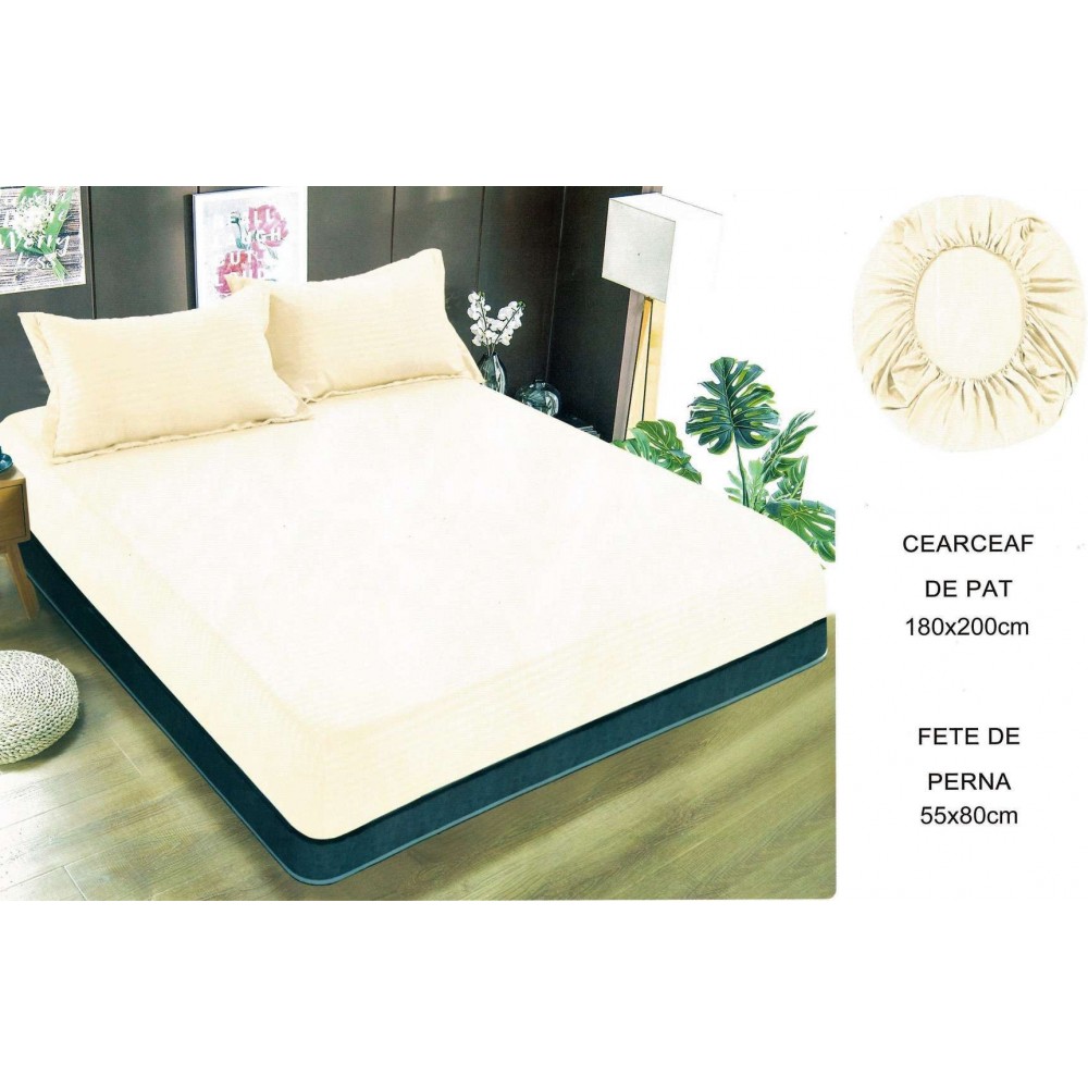 Husa de saltea din Damasc+2 fețe de pernă (întinsă 230x250 cm) S17 Huse damasc