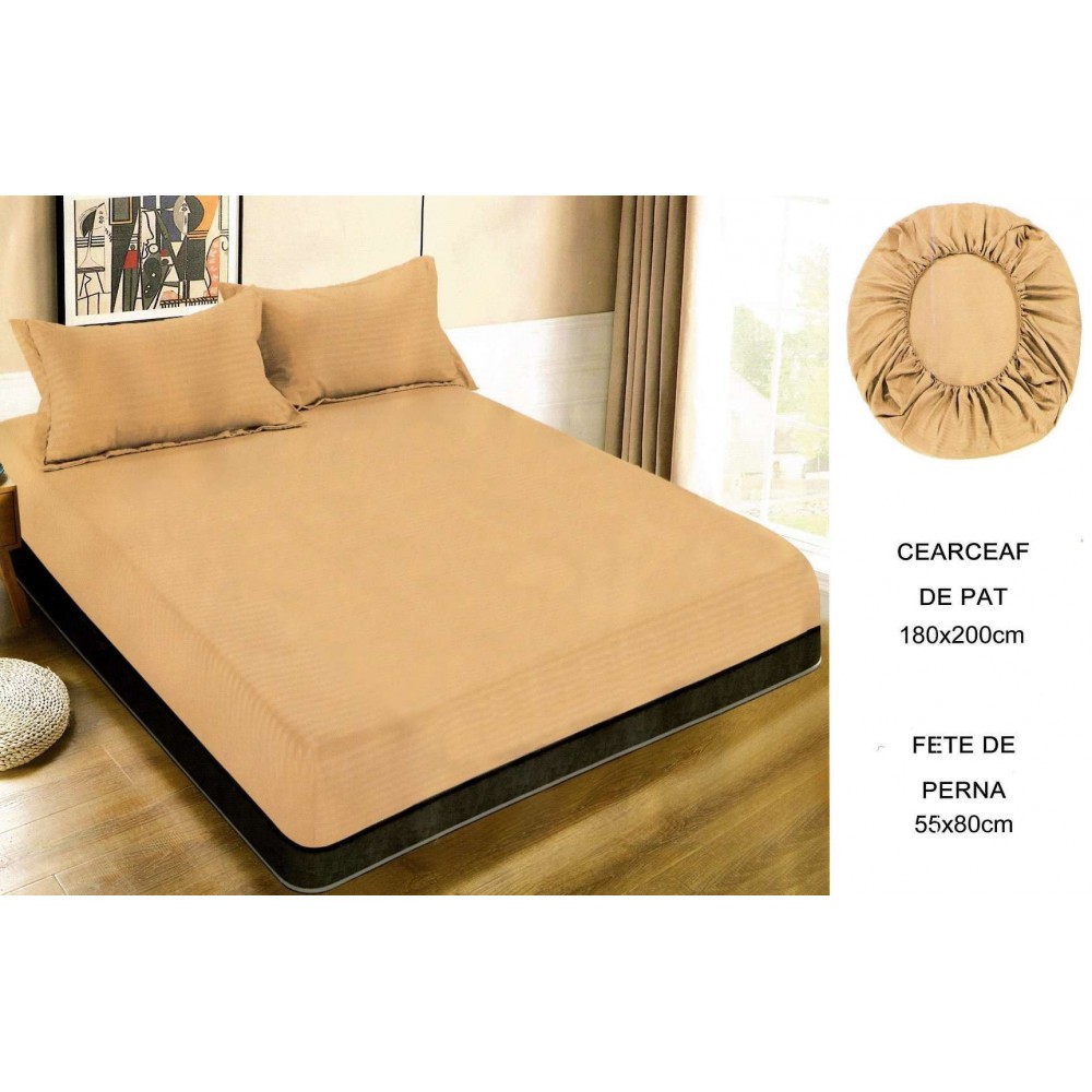 Husa de saltea din Damasc+2 fețe de pernă (întinsă 230x250 cm) S19 Huse damasc