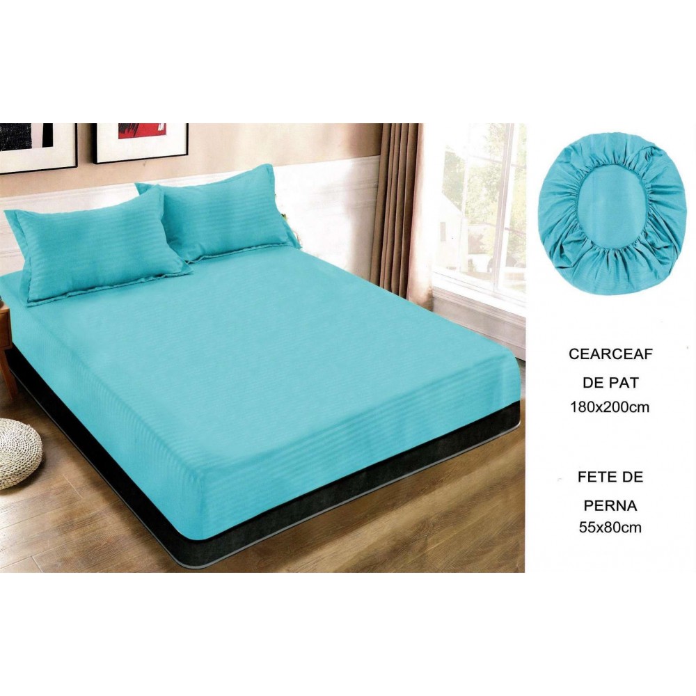 Husa de saltea din Damasc+2 fețe de pernă (întinsă 230x250 cm) S20 Huse damasc