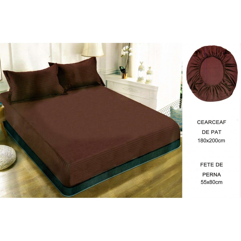Husa de saltea din Damasc+2 fețe de pernă (întinsă 230x250 cm) S21 Huse damasc