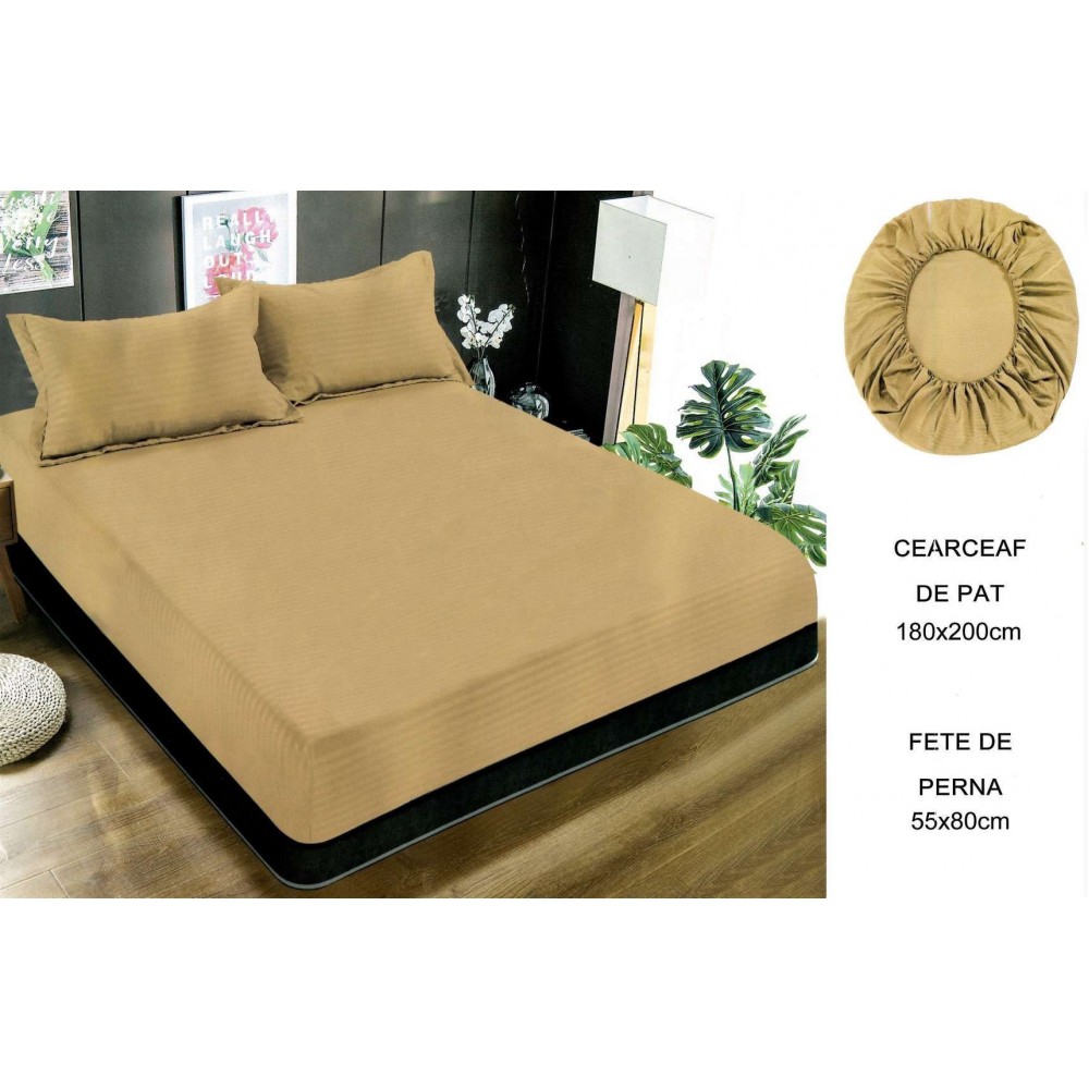 Husa de saltea din Damasc+2 fețe de pernă (întinsă 230x250 cm) S24 Huse damasc