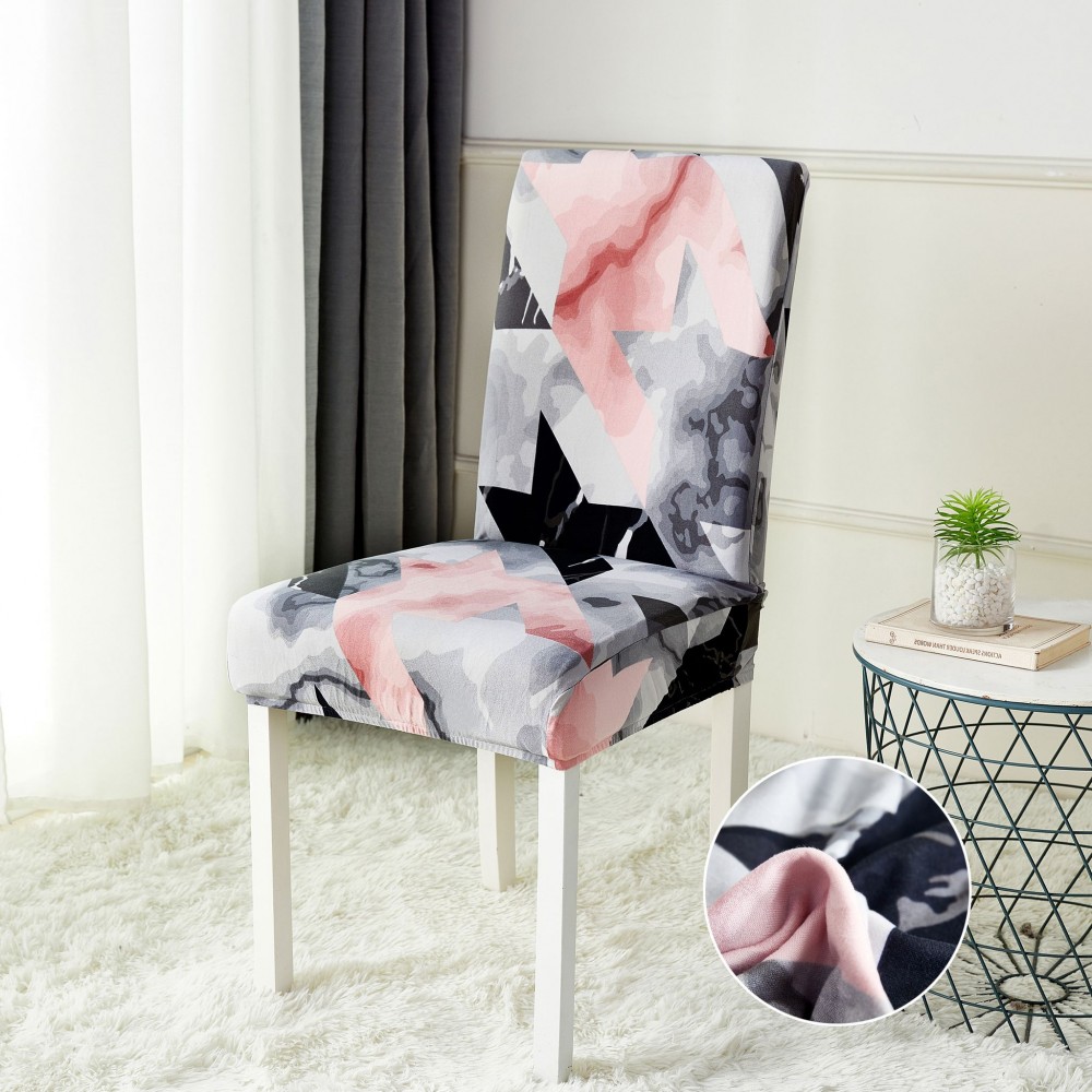 Set 6  huse pentru scaune SJ6B9 SET 6 HUSE SCAUN BUMBAC ELASTICIZAT