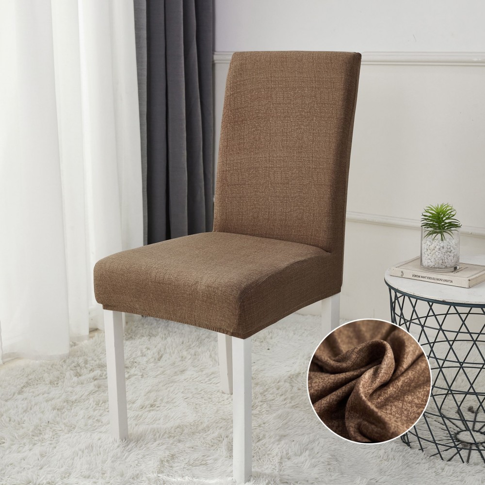 Set 6  huse pentru scaune SJ6B11 SET 6 HUSE SCAUN BUMBAC ELASTICIZAT