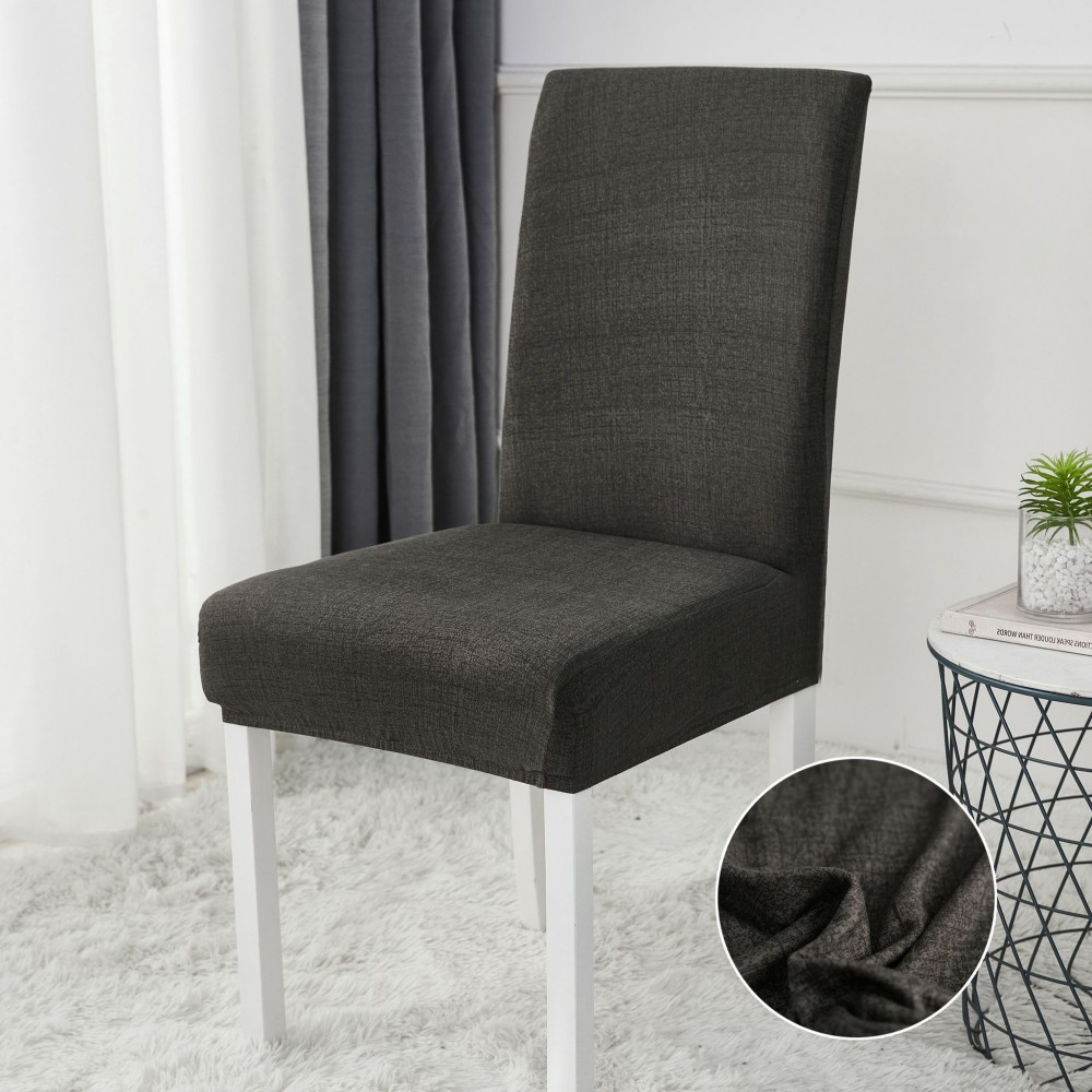 Set 6  huse pentru scaune SJ6B13 SET 6 HUSE SCAUN BUMBAC ELASTICIZAT