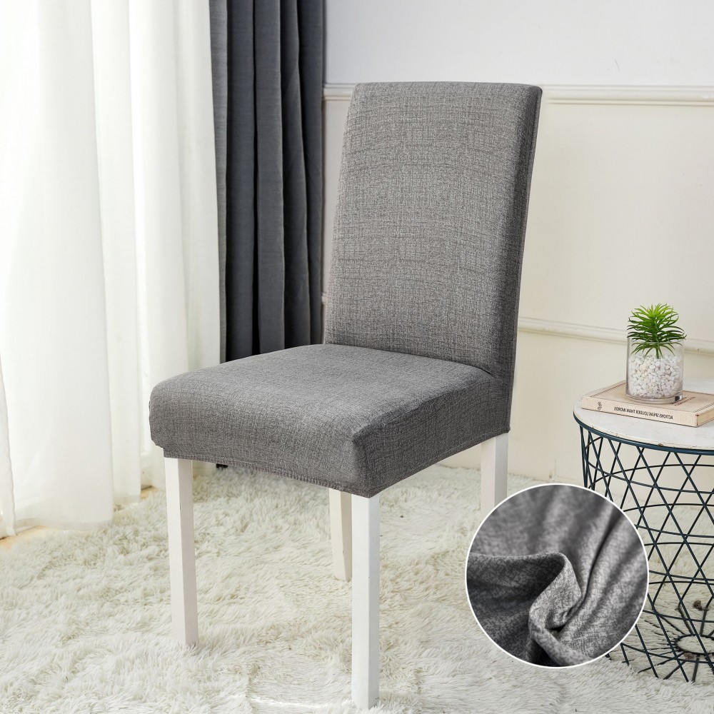 Set 6  huse pentru scaune SJ6B14 SET 6 HUSE SCAUN BUMBAC ELASTICIZAT