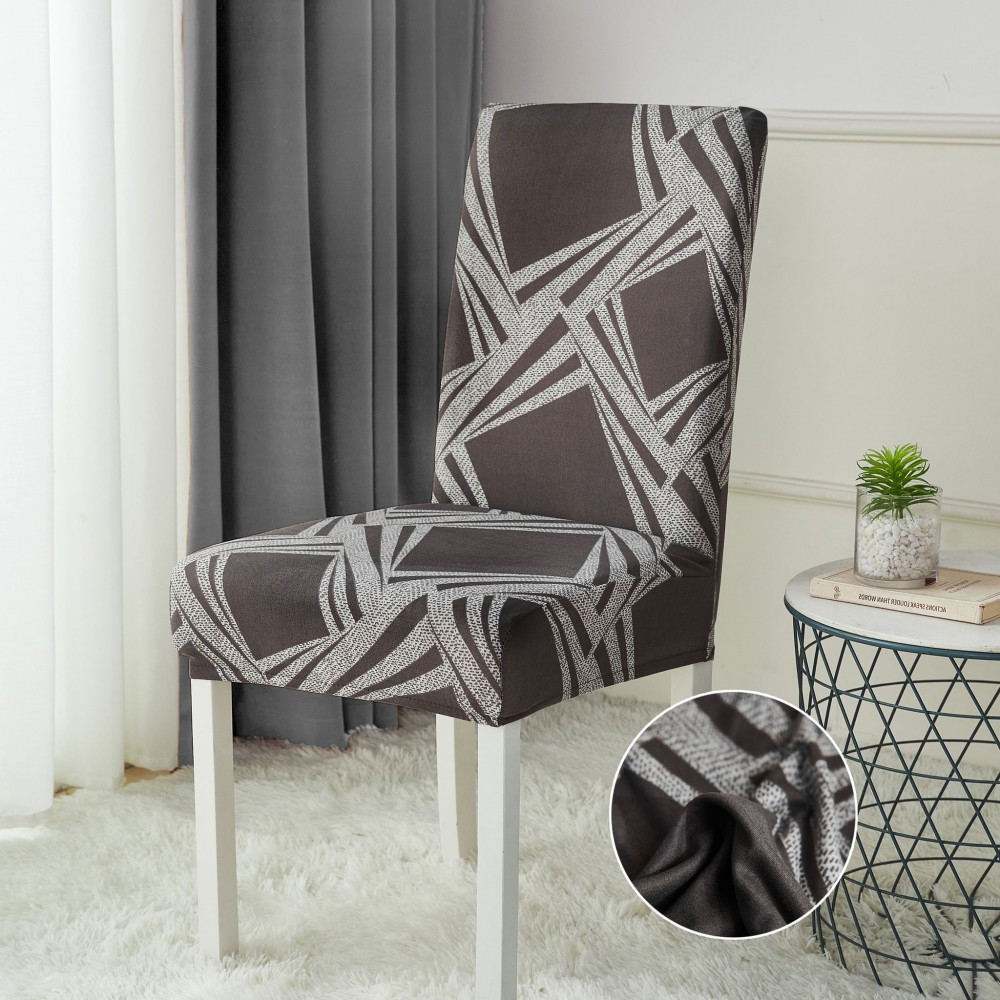 Set 6  huse pentru scaune SJ6B17 SET 6 HUSE SCAUN BUMBAC ELASTICIZAT