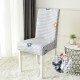 Set 6  huse pentru scaune SJ6B7 SET 6 HUSE SCAUN BUMBAC ELASTICIZAT