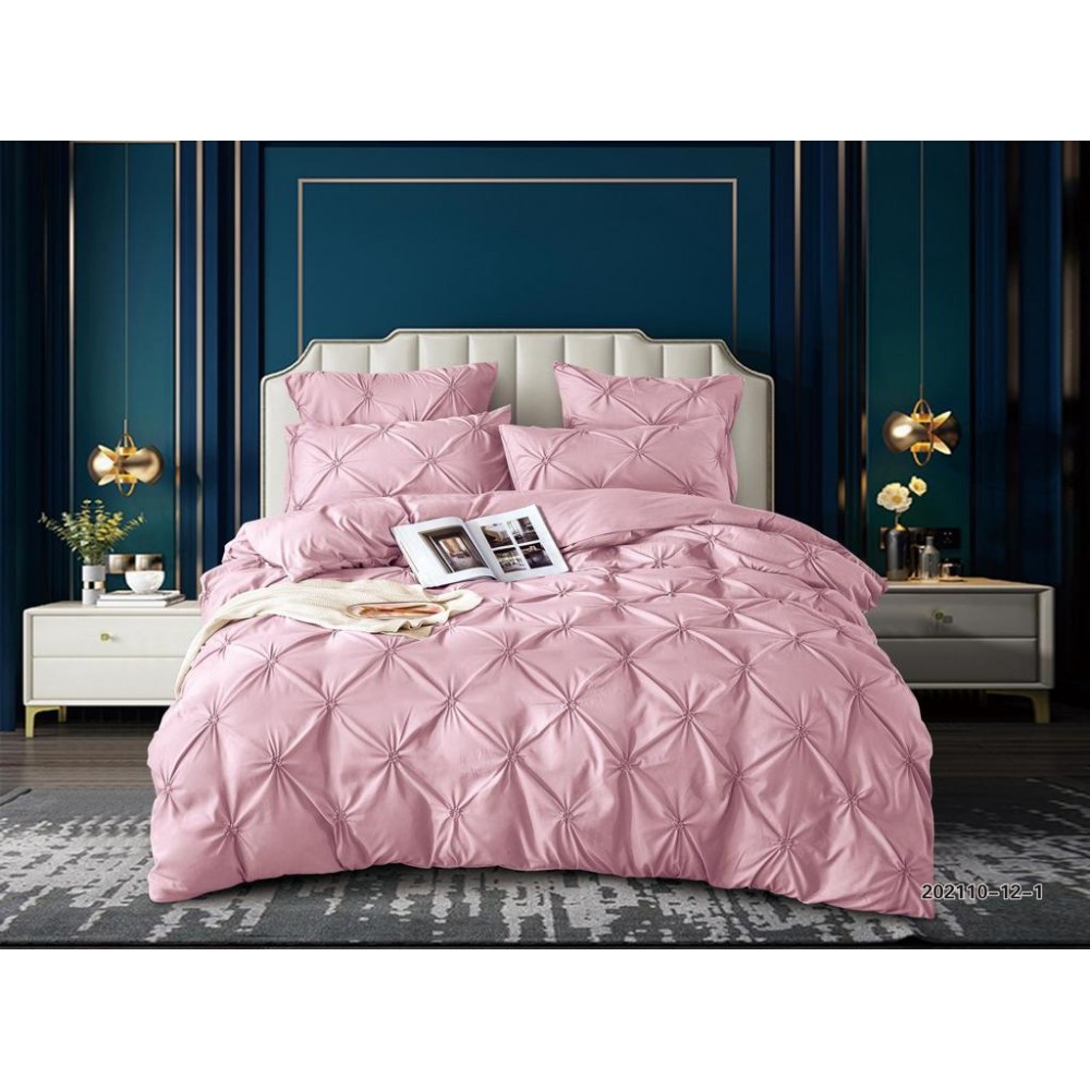 Lenjerie Pat Simpla, Bumbac Finet Premium, UNI, J21 Lenjerii finet 6 piese uni pliuri 3d